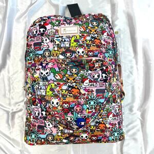 Tokidoki Toki Take Out Full Size Backpack Bag Donutella Corallina Sushi Sandy